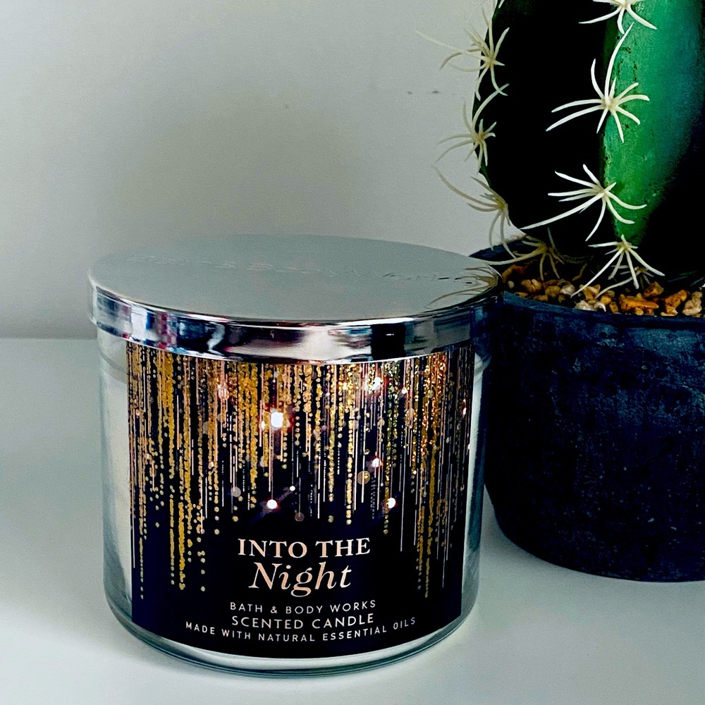 3 wick Bath and Body Works Into the Night candle